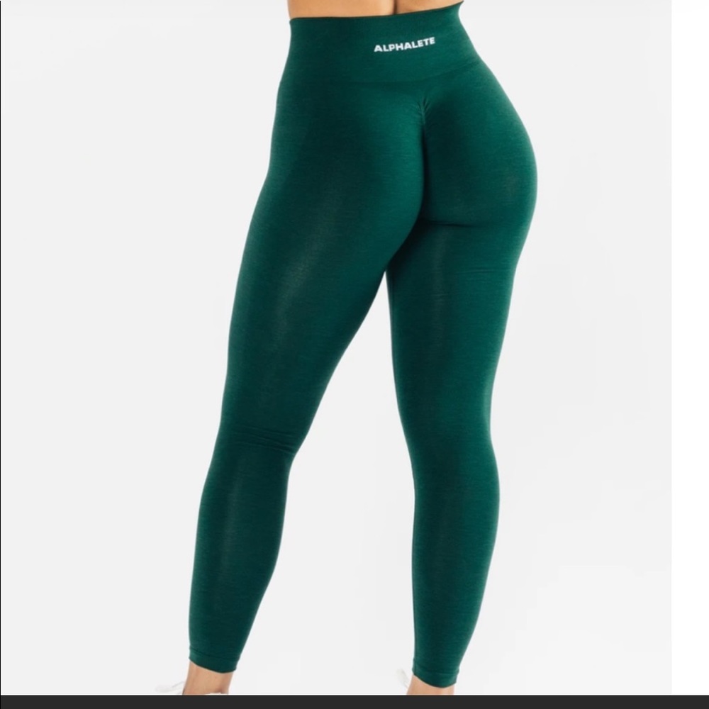 Alphalete amplify darkest pine size S